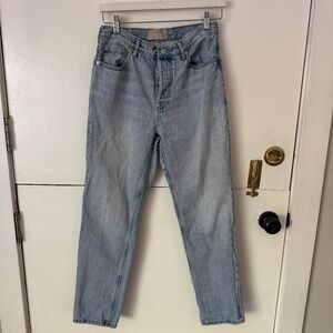 Everlane The 90s Cheeky Jean in light wash denim Size 27 Regular